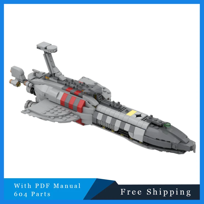 

604 шт., строительные блоки из космической серии, модель космического линкора для посланий, кирпичи, детский набор обучающих игрушек «сделай сам», подарок на день рождения