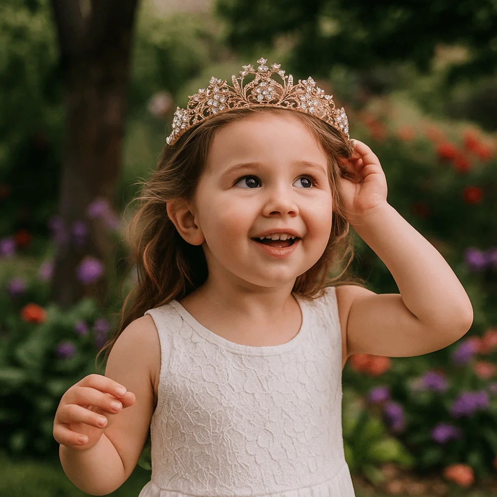 مجوهرات الزفاف تألق حجر الراين الإكليل أنيقة رائعة تاج الزفاف الفاخرة سبيكة الزفاف إكسسوارات الشعر التقاط الصور