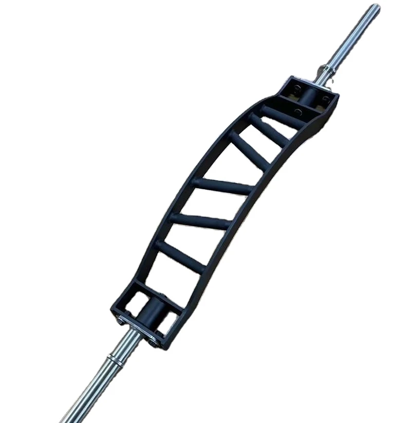 2.2 متر للجنسين الاستخدام التجاري معدات اللياقة البدنية صالة الألعاب الرياضية رفع الأثقال شريط الحديد السويسري متعدد القوس