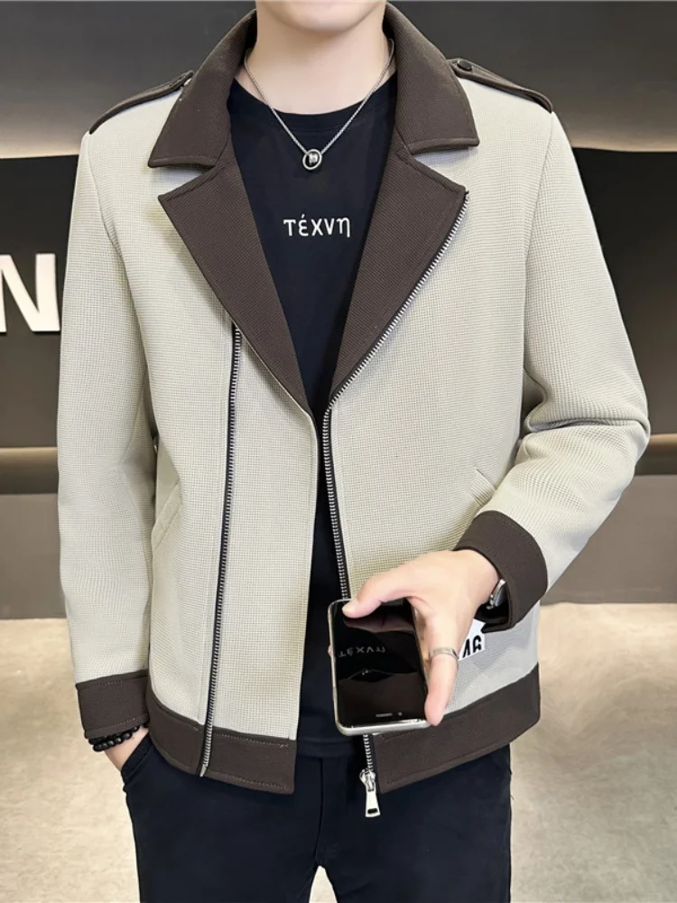 

Мужской повседневный пиджак Briti Sle: дизайнерская сенсация, премиальный стиль, верхняя одежда для молодежи на весну-осень