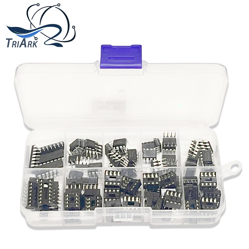 90PCS/Set Electronic Component Assortment Kit LM324 LM358 LM386 LM393 UA741CP DIP LM324N DIP14