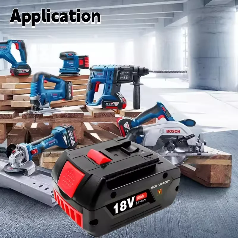 

18V 10.0Ah Battery for Bosch 18V Professional power tools GBA GBH GSR GSB BAT618 BAT609 BAT620 Replacement Battery