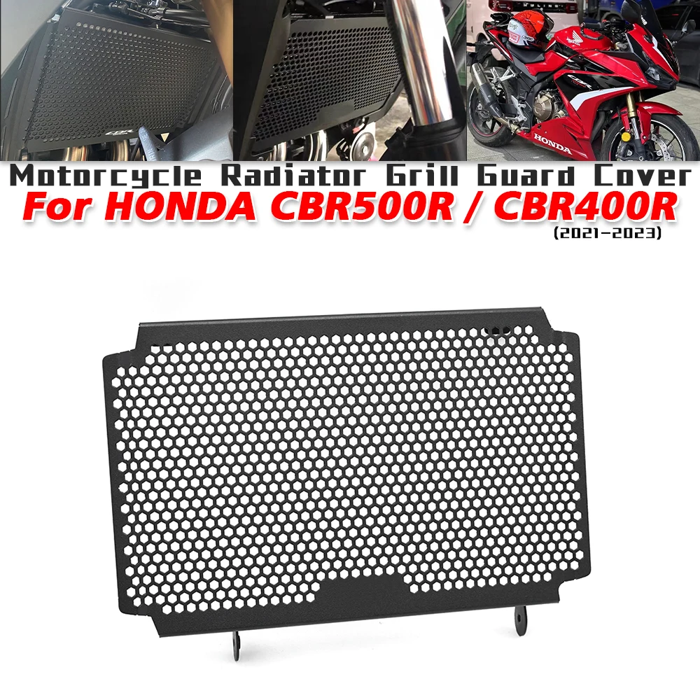 

Защитная крышка для решетки радиатора мотоцикла для HONDA CBR500R CBR400R 2021-2023, защита решетки радиатора, подходит для CBR500R 2021 2022 2023