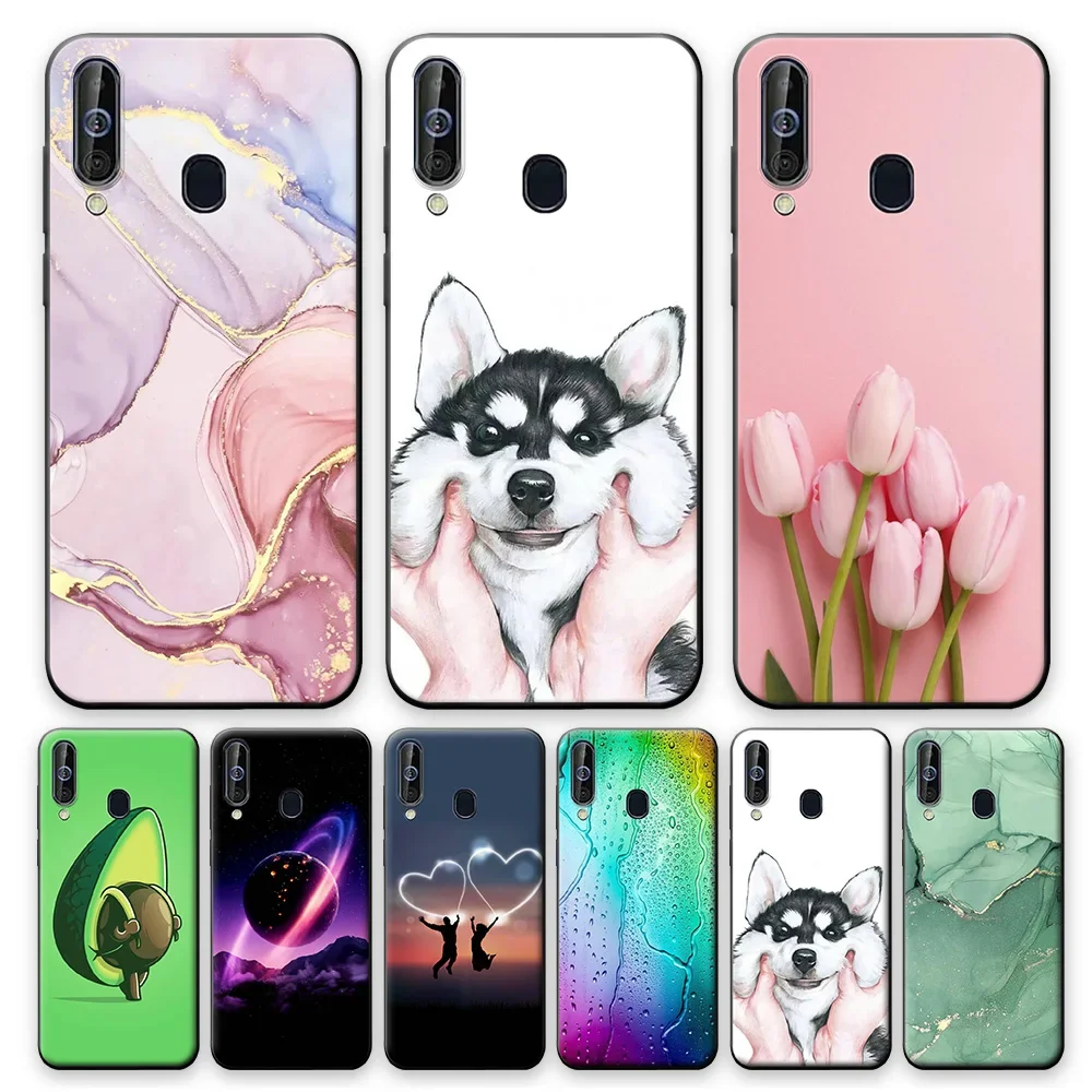 For Samsung A60 Case Protective Phone Case For Samsung Galaxy A60 Silicone Back Cover For Samsung A60 a60 Soft TPU Fashion Coque