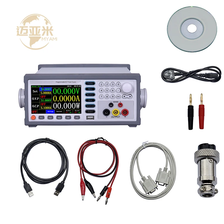 MYAMI 60V 5A High Precision Programmable Adjustable Laboratory Variable DC Linear Switching Power Supply MY-L6005C-PC