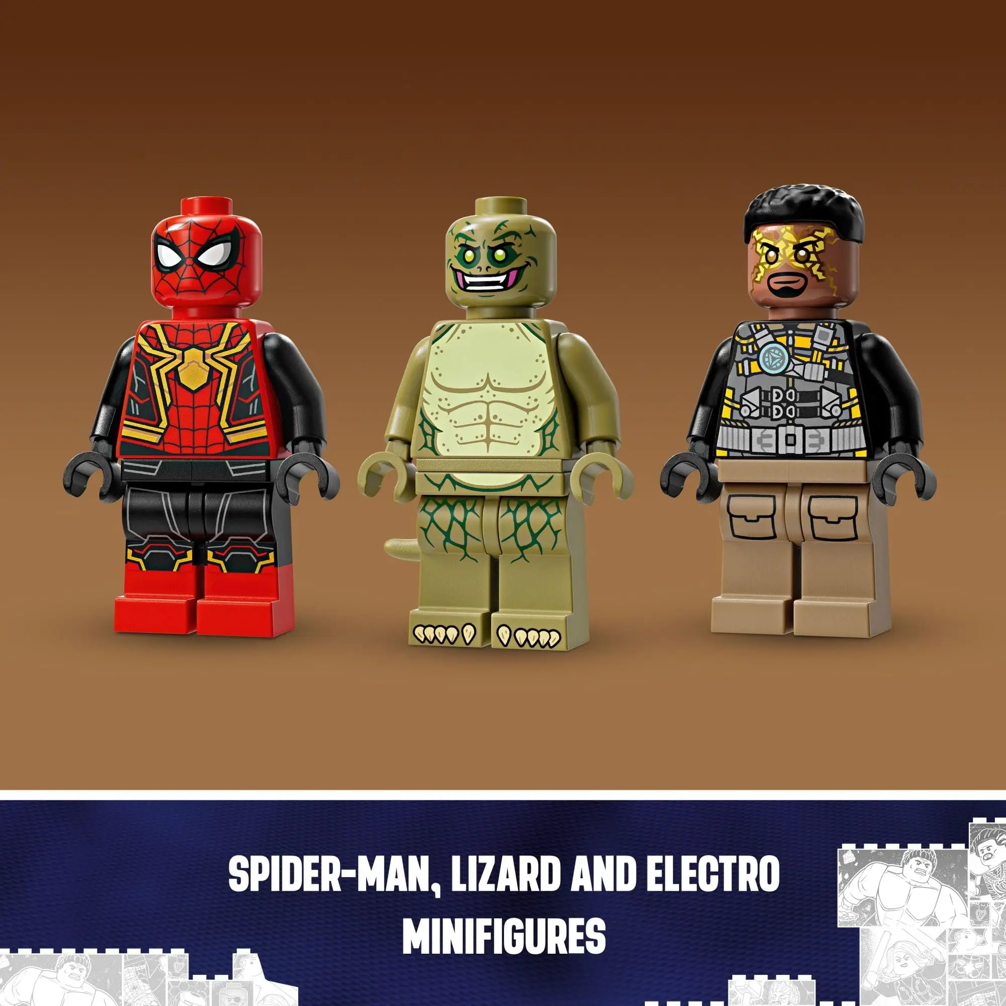 LEGO Marvel Spider-Man vs. Sandman: Final Battle Building Toy Set with Spider-Man Figure Spider-Man No Way Home 76280