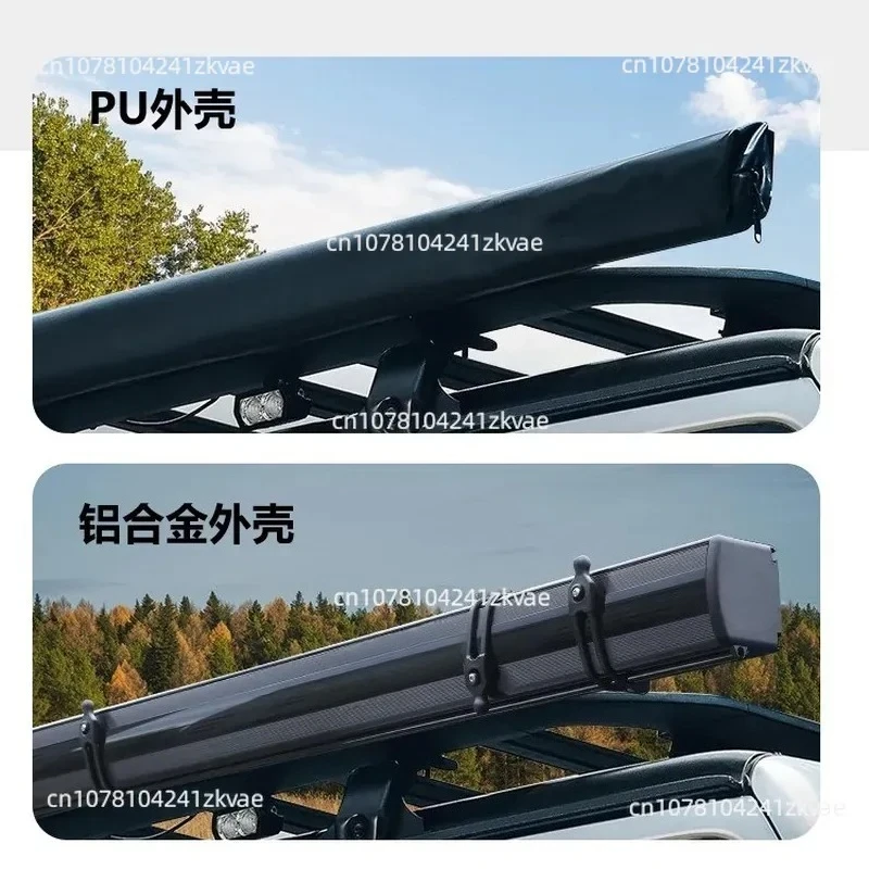 Car Side Canopy Rain-proof Camping Equipment Vinyl Tent Car Side Canopy Side Tent
