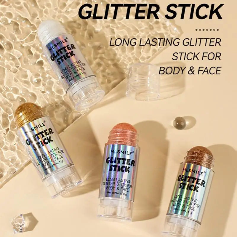 Pearlescent Eyeshadow glitter Stick Pencil Glitter Makeup Waterproof Shimmer Silkworm Cosmetics Beauty Makeup Tool