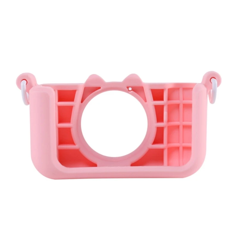 กระเป๋าใส่กล้องสำหรับเด็กแบบพกพา เชือกเส้นเล็กแบบปรับได้ ป้องกันการสั่นสะเทือนสำหรับเด็ก