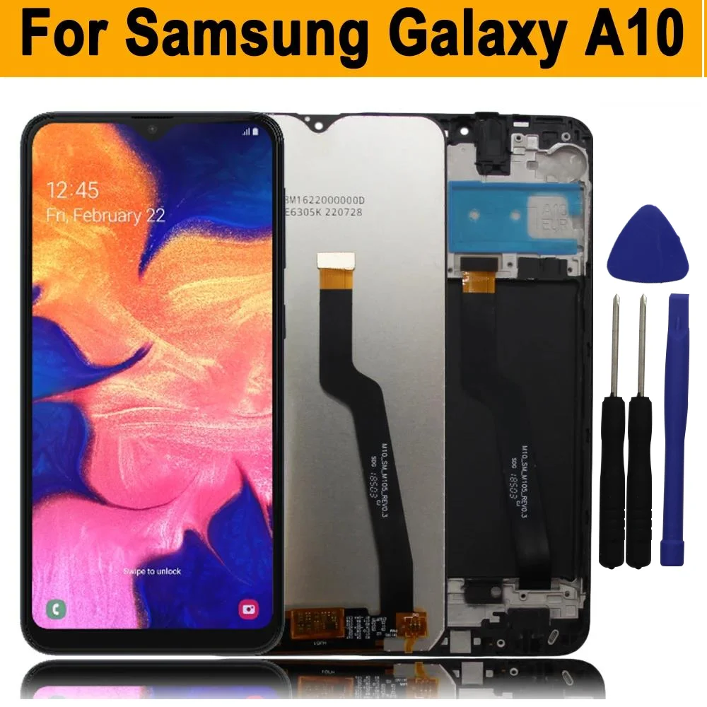 LCD For Samsung galaxy A10 A105 SM-A105F/DS Display Touch Screen Digitizer Assembly For SM-A105F SM-A105G SM-A105M SM-A105FN