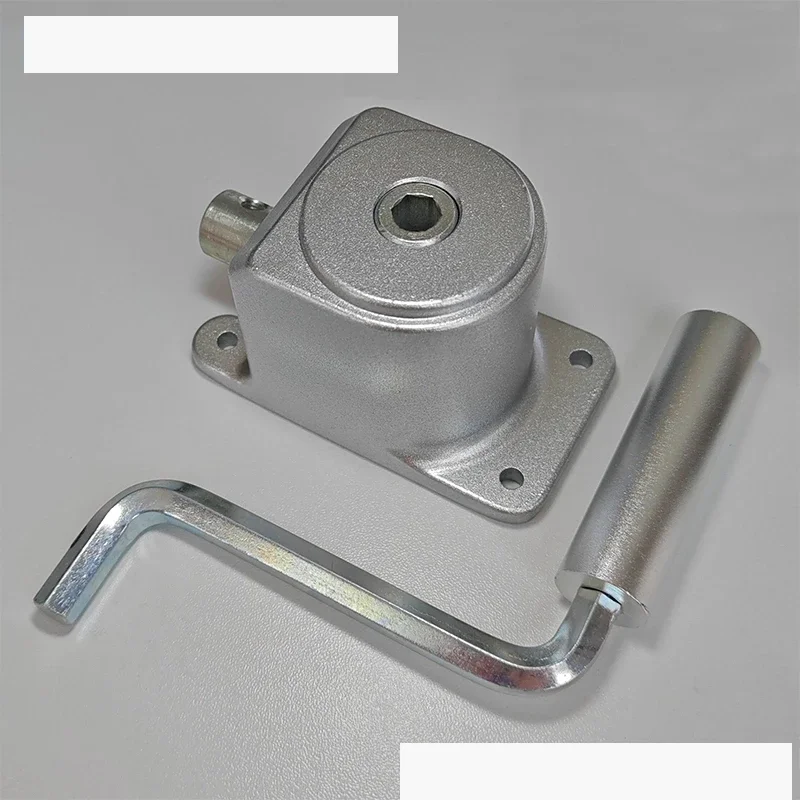 Right angle reversing gearbox, small steering gear 90 degrees, bevel gear, speed ratio 1 to 1 bevel gear