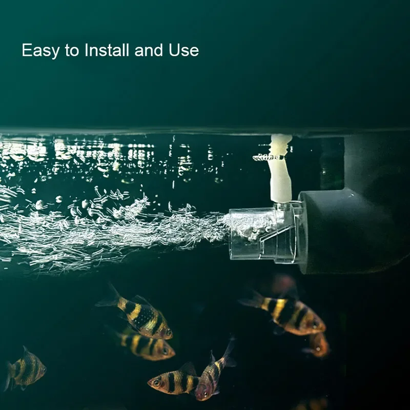 E9 Acrylic Clear Aquarium Fish Tank Oxygen-Enhancing Water Pump Filter Outlet Nozzle Increasing Oxygen Air Aquarium Accessories