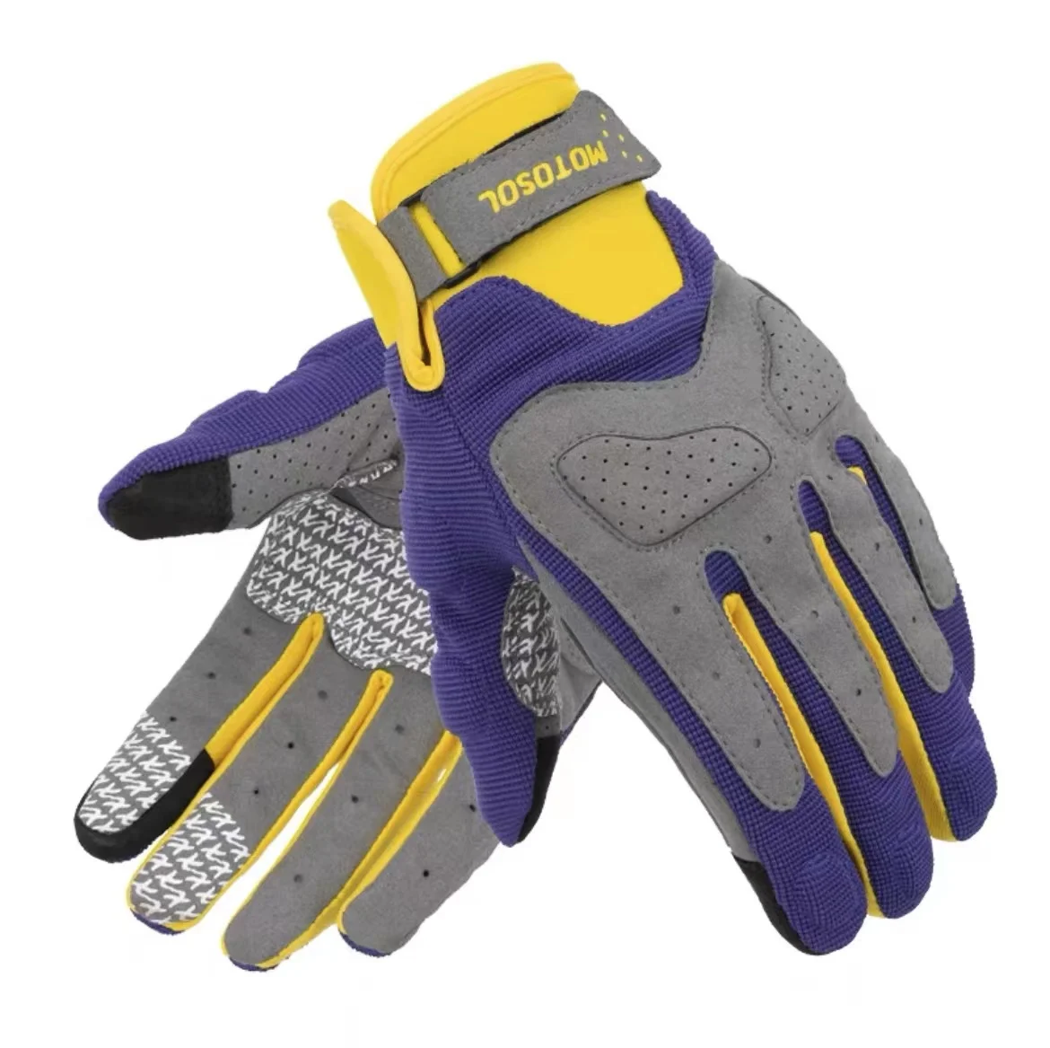 Guantes transpirables con pantalla táctil, guantes de carreras para motocicleta, ciclista, primavera y verano, Unisex, mujeres y hombres