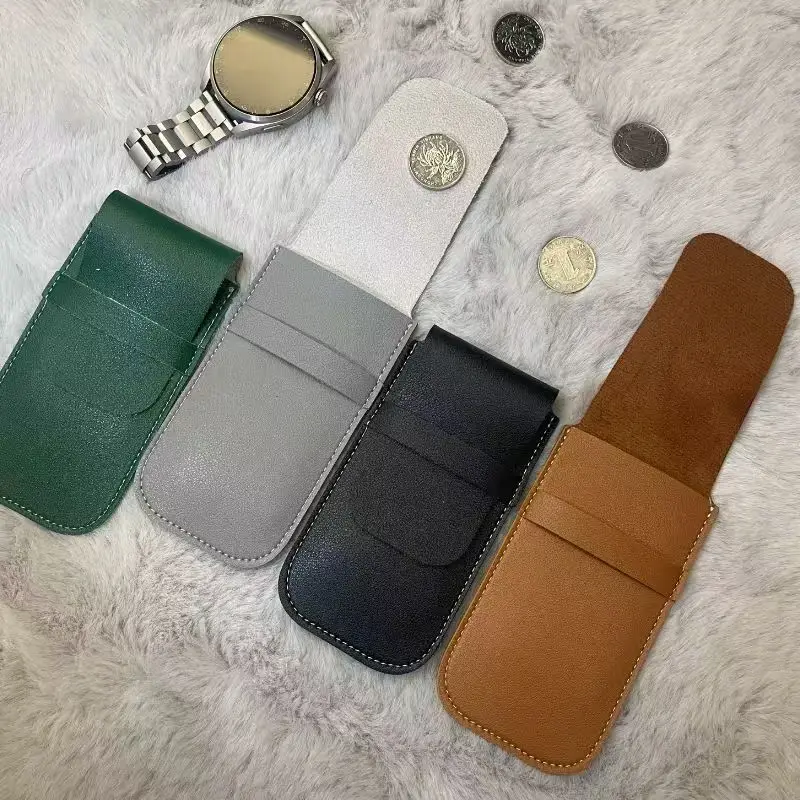 حافظة ساعة جلدية مريحة ومبتكرة ذات حافة فضفاضة لتخزين الهدايا الراقية #4