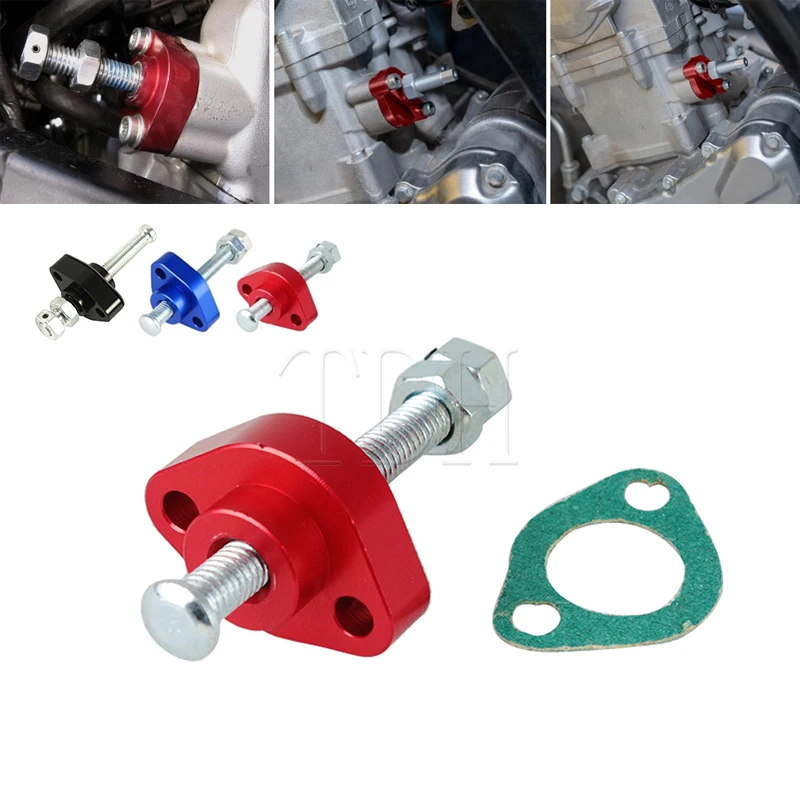 Ręczny napinacz łańcuch krzywek do Honda CBR 600 600rr F3 F4I CBR900RR TRX 250 350 450R CB600F Street ATV zastępują napięcie rozrządu