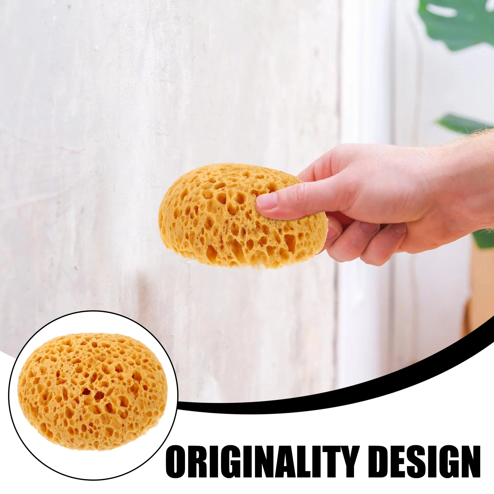 2 Pcs Wall Repair Sponge Patch Texture Sponges for Painting Detachable Ceiling Heavy