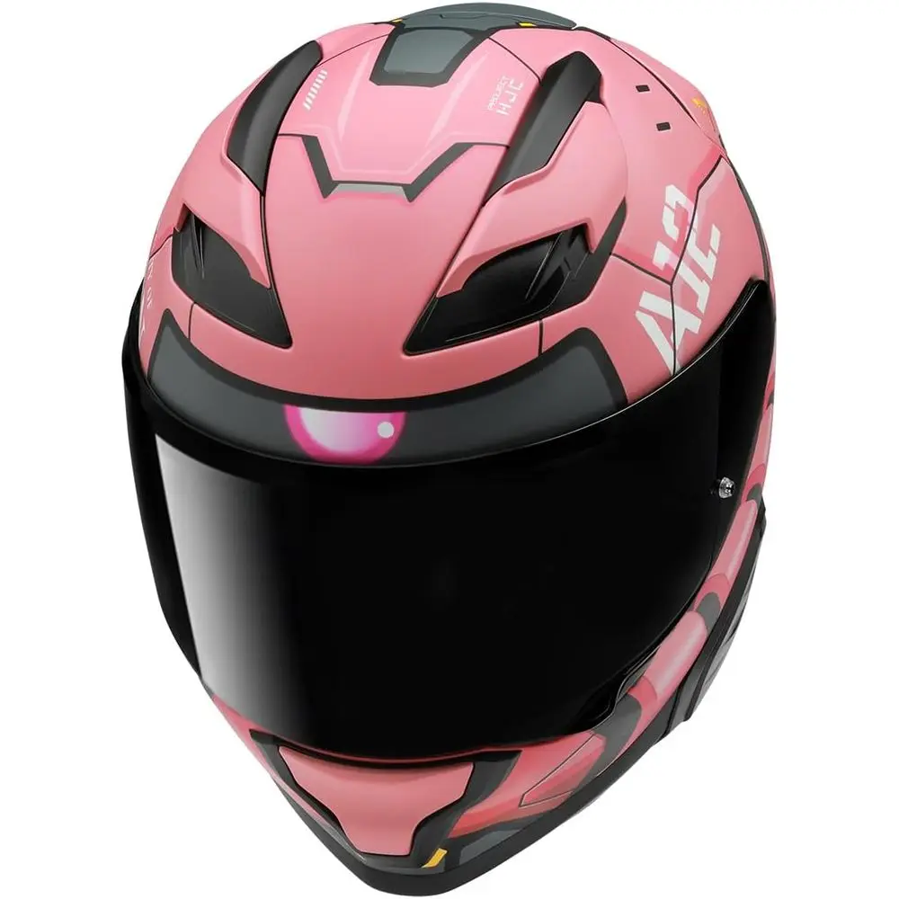 

71 Zaku Bandai Namco ulMotorcycle Helmet with HJ-38 Pin-lock Shield, DOT Approved (MC1S, X-Large)