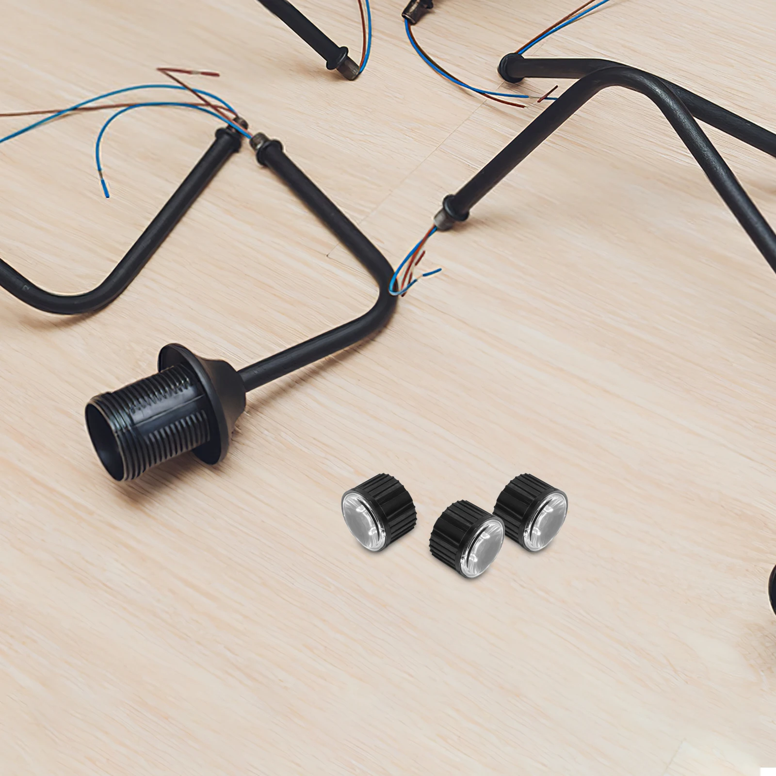 

10-комплект линз-прожектора, прозрачный акриловый сменный, устойчивый к высоким температурам, пропускание света, широкая подсветка, легко