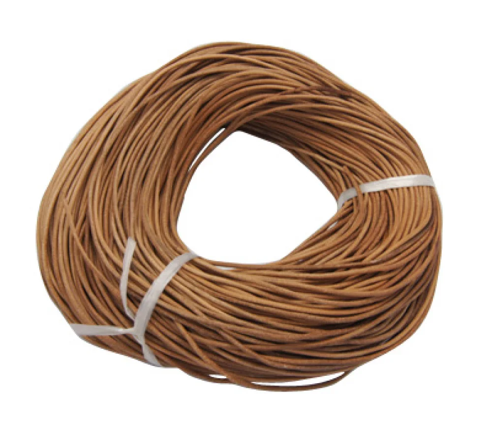 about 100m/Bundle Cowhide Leather Jewelry Cords 3mm Leather Beading Threas for DIY Necklace Bracelet Jewelry Making Accessories