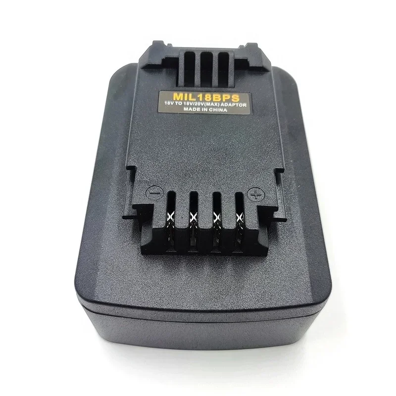 Battery Adapter For Milwaukee M&18 18V Li-ion Battery Converted to For Black&Decker/Porter Cable/Stanley 18V 20V Max Power Tools