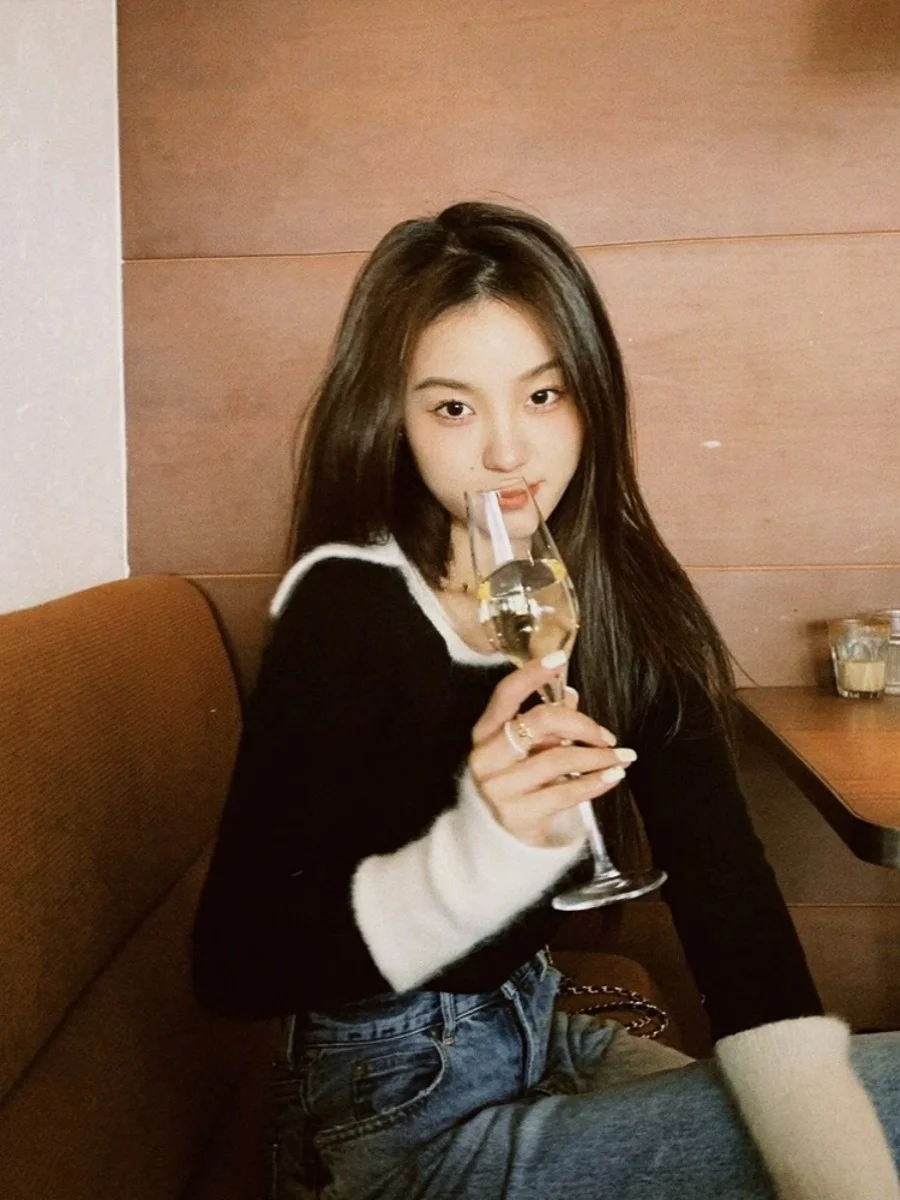 

Свитера Джемперы Пуловеры Женская Элегантная Шикарная Одежда Деловой Узор Бахрома Омбре На Открытом Воздухе Животное Природа Милая Осень Теплая Пушистая