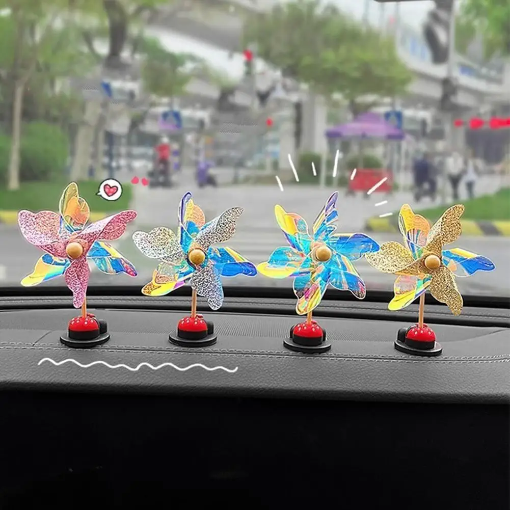 Bicycles Car Interior Pendant Decoration Colorful Windmill Pendant Car Rearview Mirror Pendant Auto Interior Decor Accessories