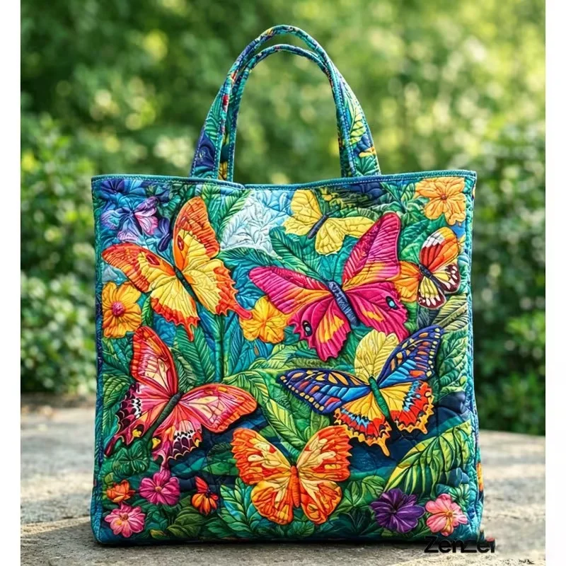 3D Printed Quilted Tote Bag Gifts Shopping Bags Shoulder Bag Handbag Sport Bag elegant Travel Beach Hiking Camping
