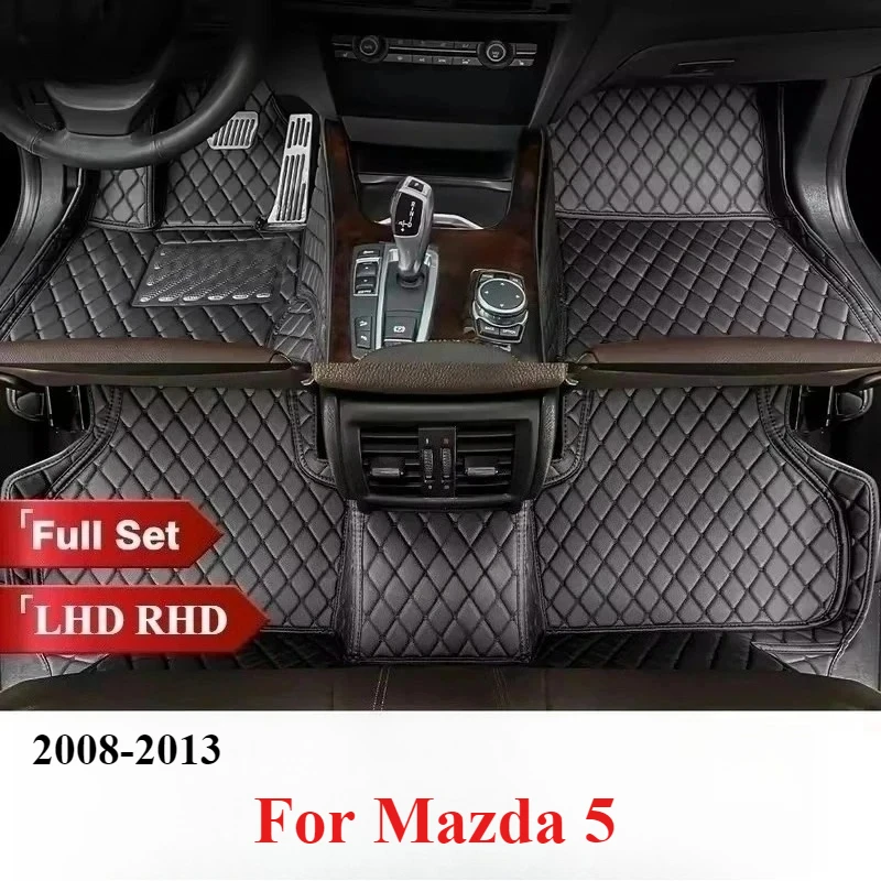 

Custom Rugs Pads Auto Interior Parts Car Floor Mats For Mazda 5 2008 2009 2010 2011 2012 2013 (5 Seats) Accessories Products