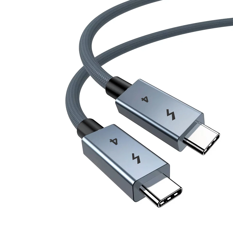UGOURD USB-C Thunderbolt 4 40Gbps USB4 Kabel USB Typ C zu C 240W Schnellladekabel Thunderbolt3 für EGPU SSD iPad MacBook Air – Detail 12
