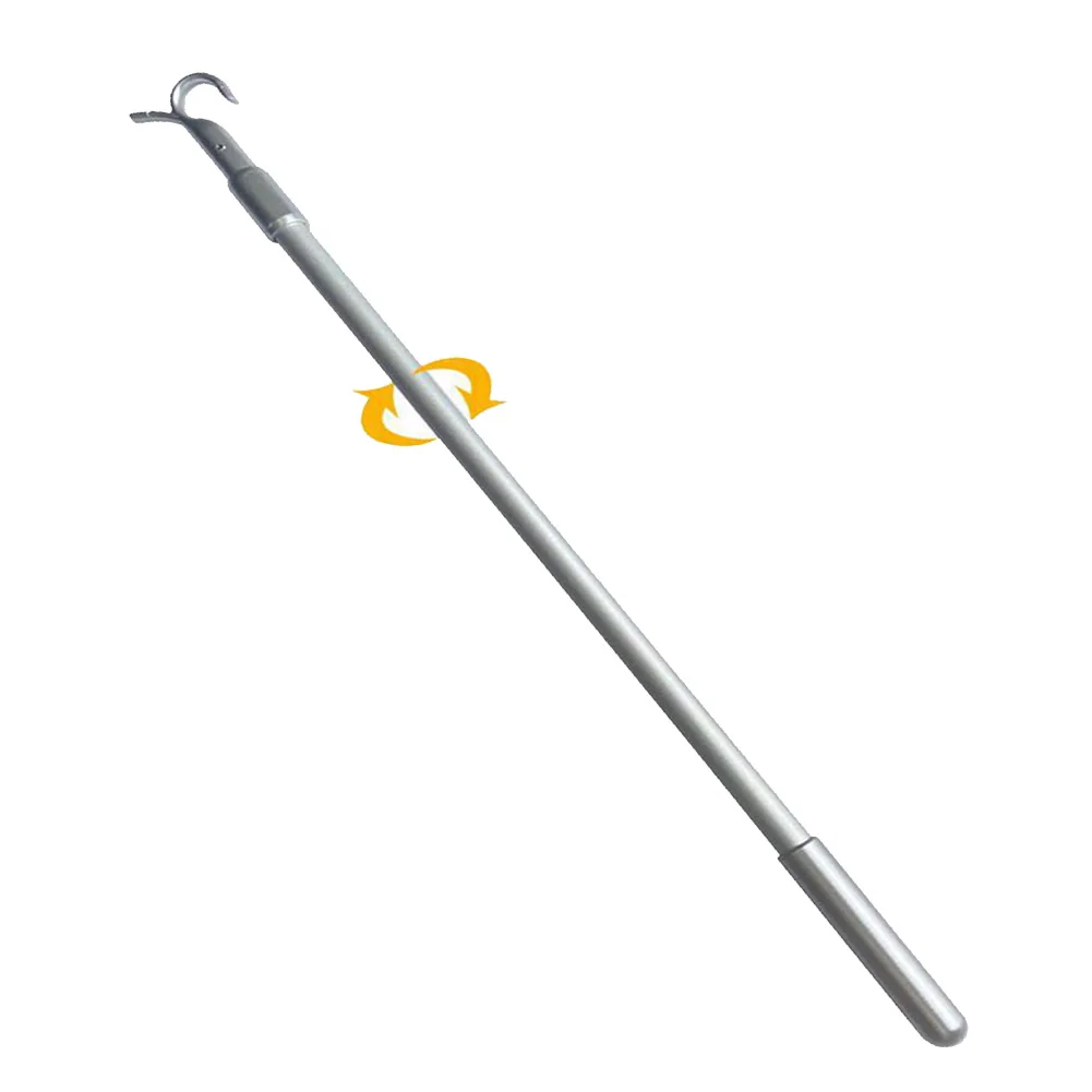 1pc Curtain Pull Rod Blinds Telescopic Rod Curtain Accessory Curtain Pull Rod 33-60cm Telescopic Rod Roof For Window Opener Pole