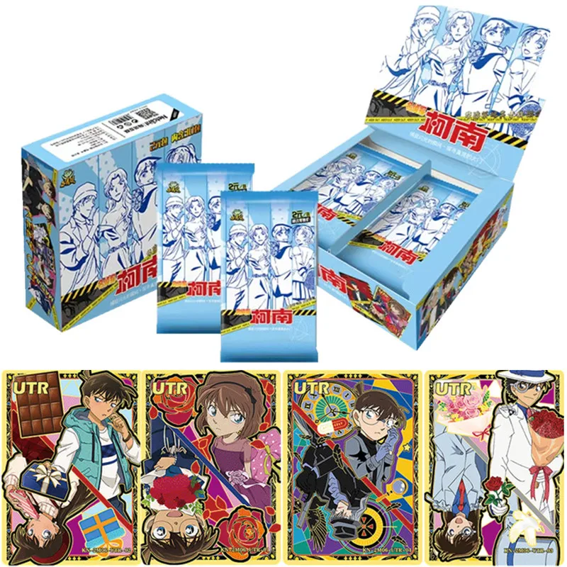 

New Anime Detective Conan Board Game Card Battle Collection Card Toy Children's Birthday Gift