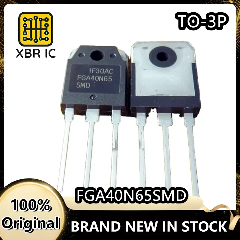 

(15/40 piece) FGA40N65 FGA40N65SMD TO-3P Welding Inverter IGBT Single Transistor 40A650V Brand New Genuine Product Fast Shipping