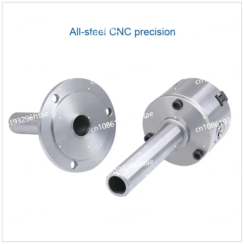 

Chuck Flange Back Plate Base Adapter 80mm/100mm Spindle Shaft Diameter 25mm Through Hole 18mm/22mm