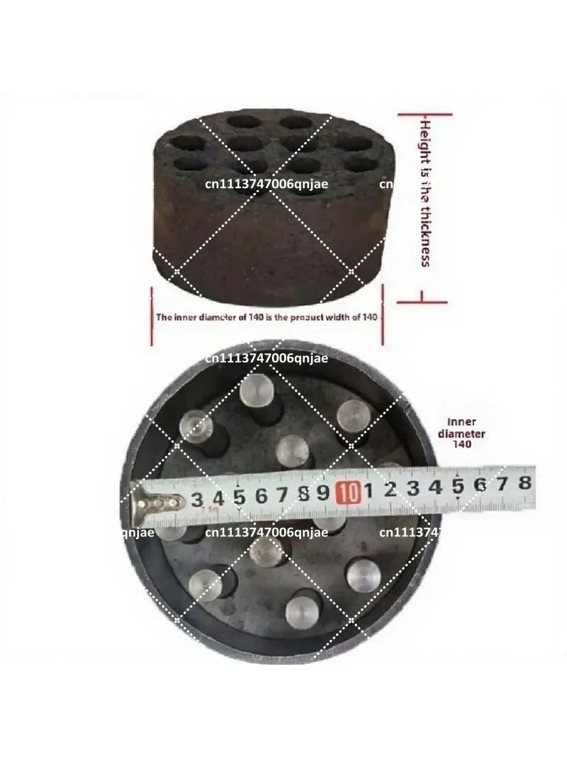 Honeycomb coal mold cow dung briquetting machine briquettes mold making machine pressure honeycomb coal machine