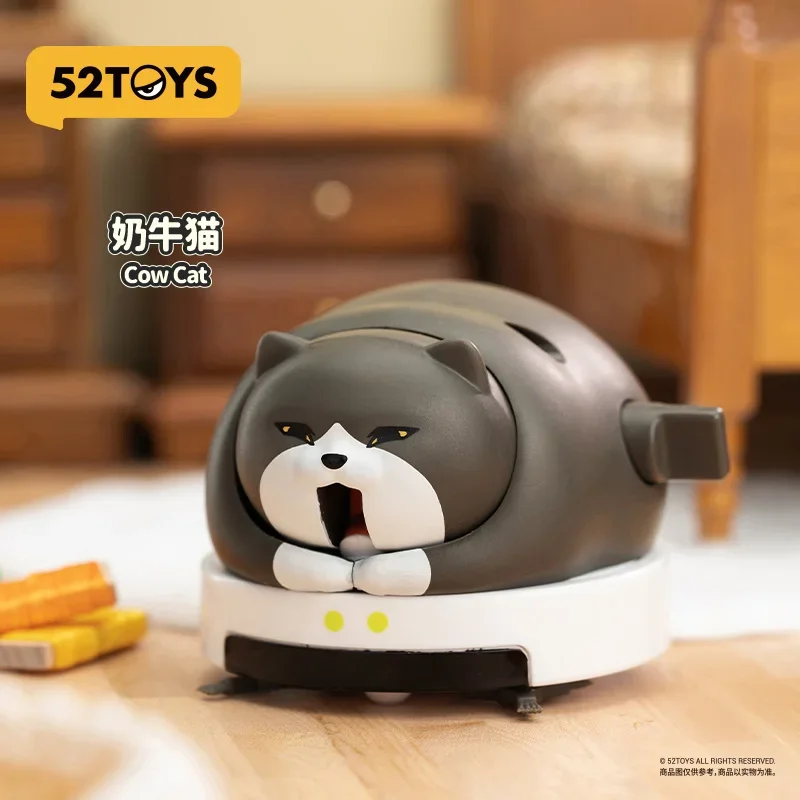 52TOYS QueSera Series Robot Cat Series слепая коробка игрушки Kawaii аниме фигурка Caixa Caja Surprise Mystery Box куклы подарок для девочки