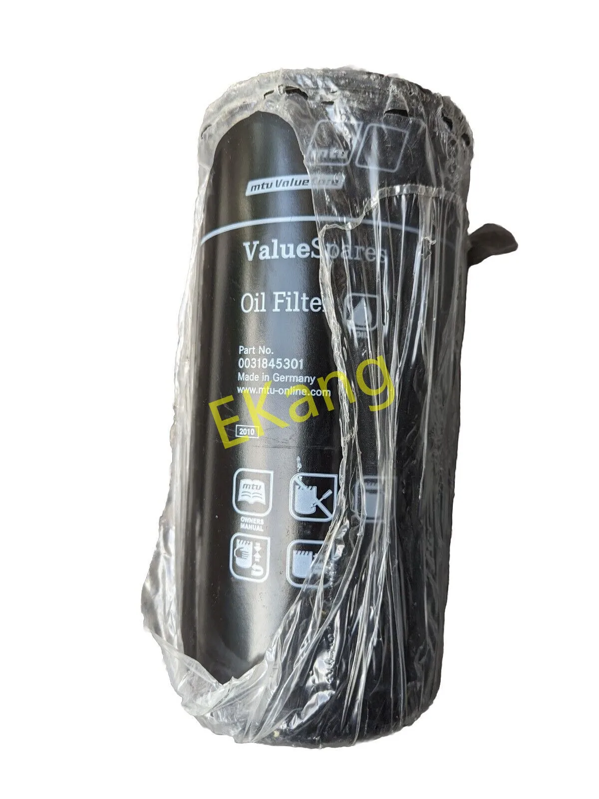 جزء محرك MTU الأصلي 0031845301   أجزاء محرك فلتر زيت المحرك di esel لآلات البناء