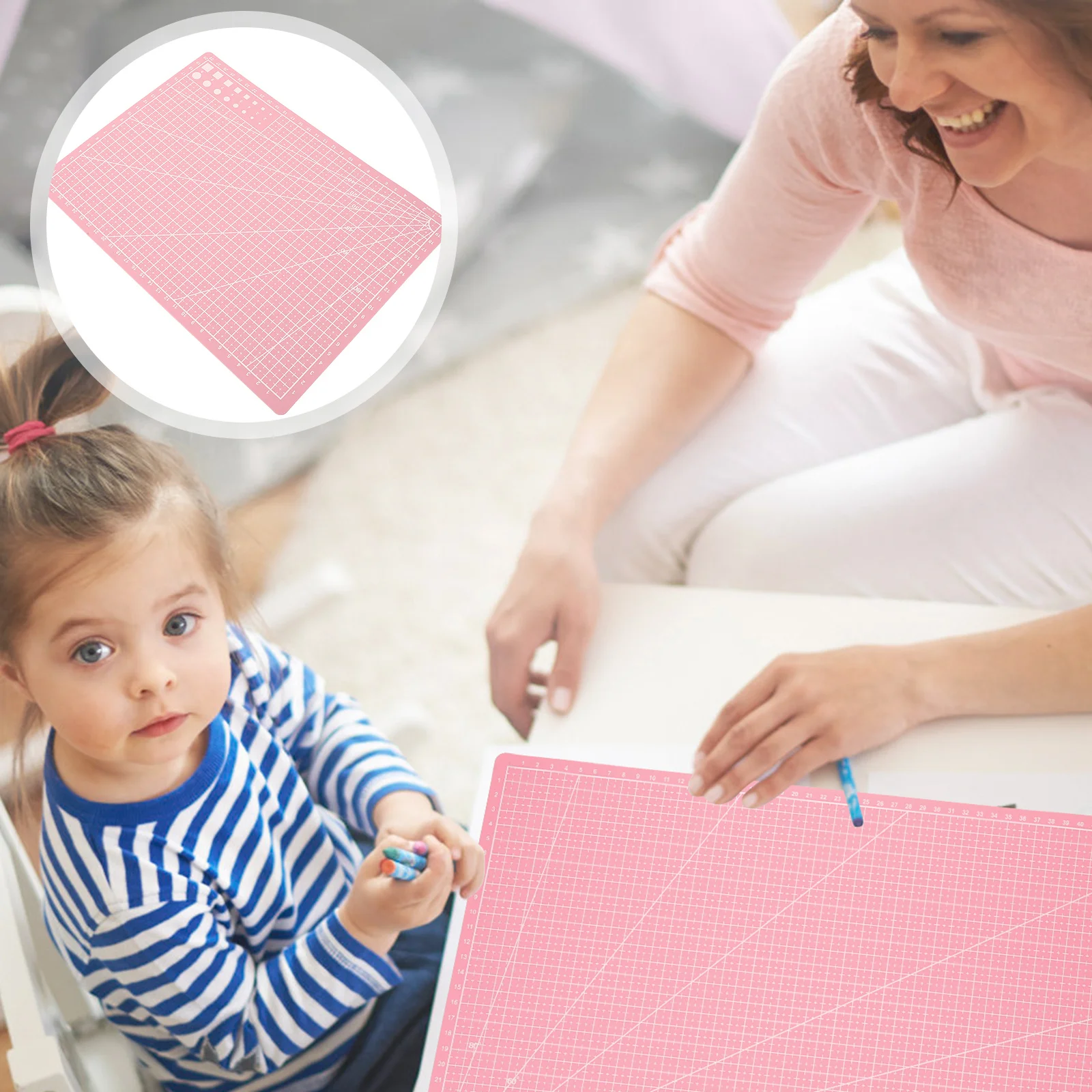 4 stücke A4 Schneiden Matte Wiederverwendbare Handwerk Schneiden Pad Für Quilten Gravur Papier Diy Projekte Nicht-Slip Kunststoff Tisch schutz Pad