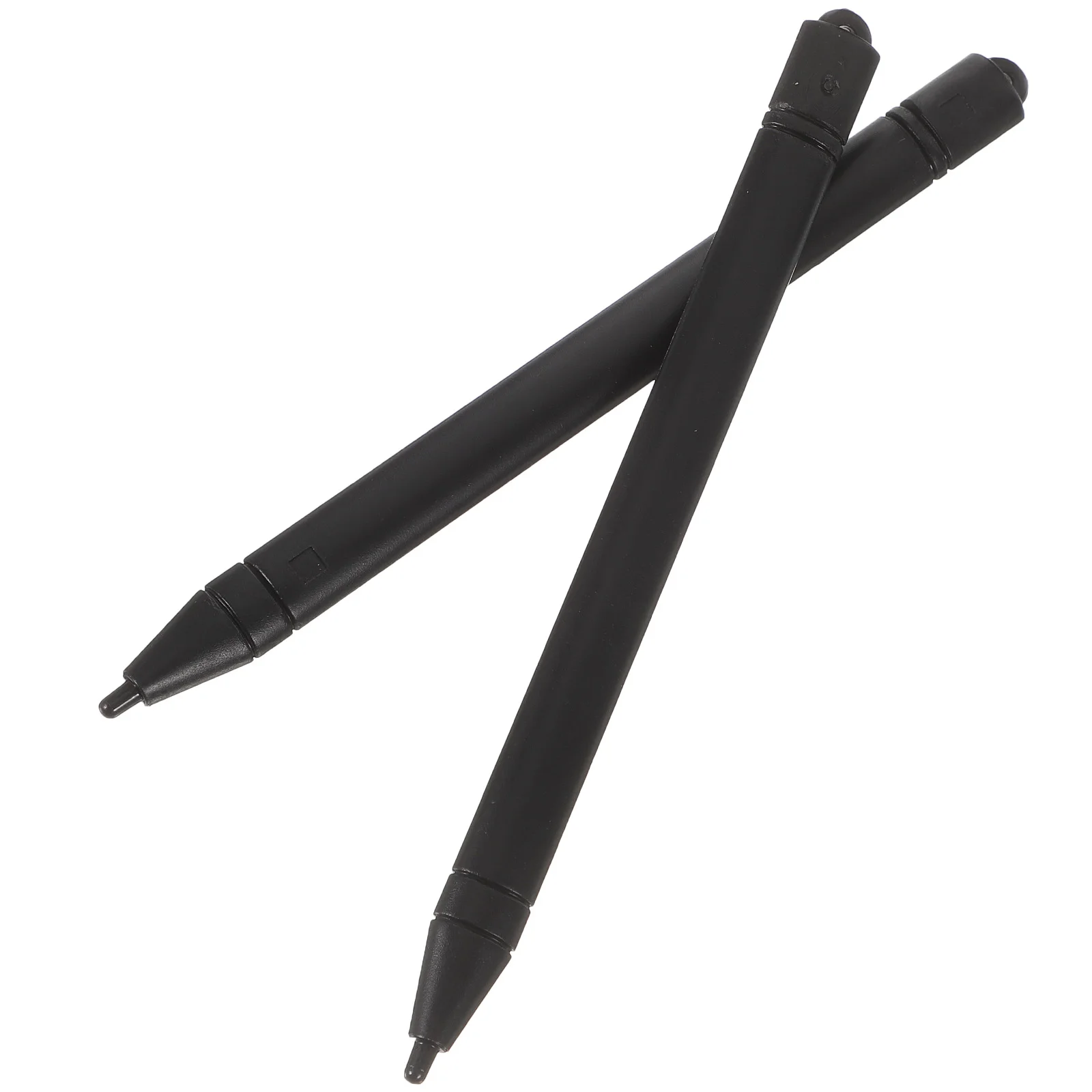 

2 Pcs Drawing Tablet Writing Board Brush Phone Stylus Note Taking Painting Screen Black Play