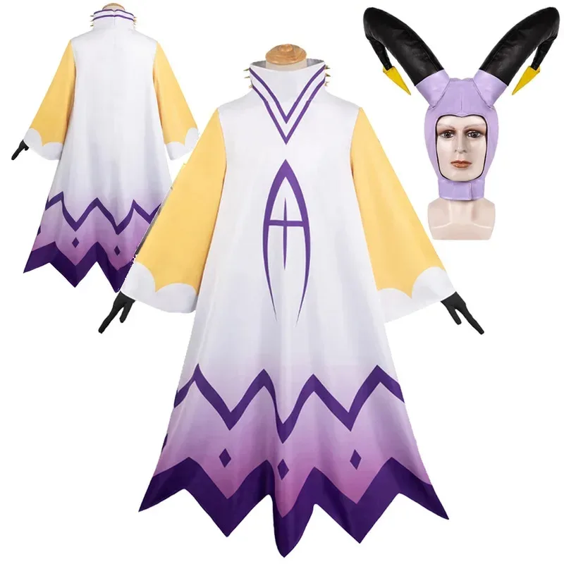 

Адам Мужской Косплей Фэнтезийный Костюм Аниме Мультфильм Hell Inn Ролевая Игра Мужская Одежда Платье Перчатки Полный Комплект Одежды Костюм Для Хэллоуина Для Мальчиков