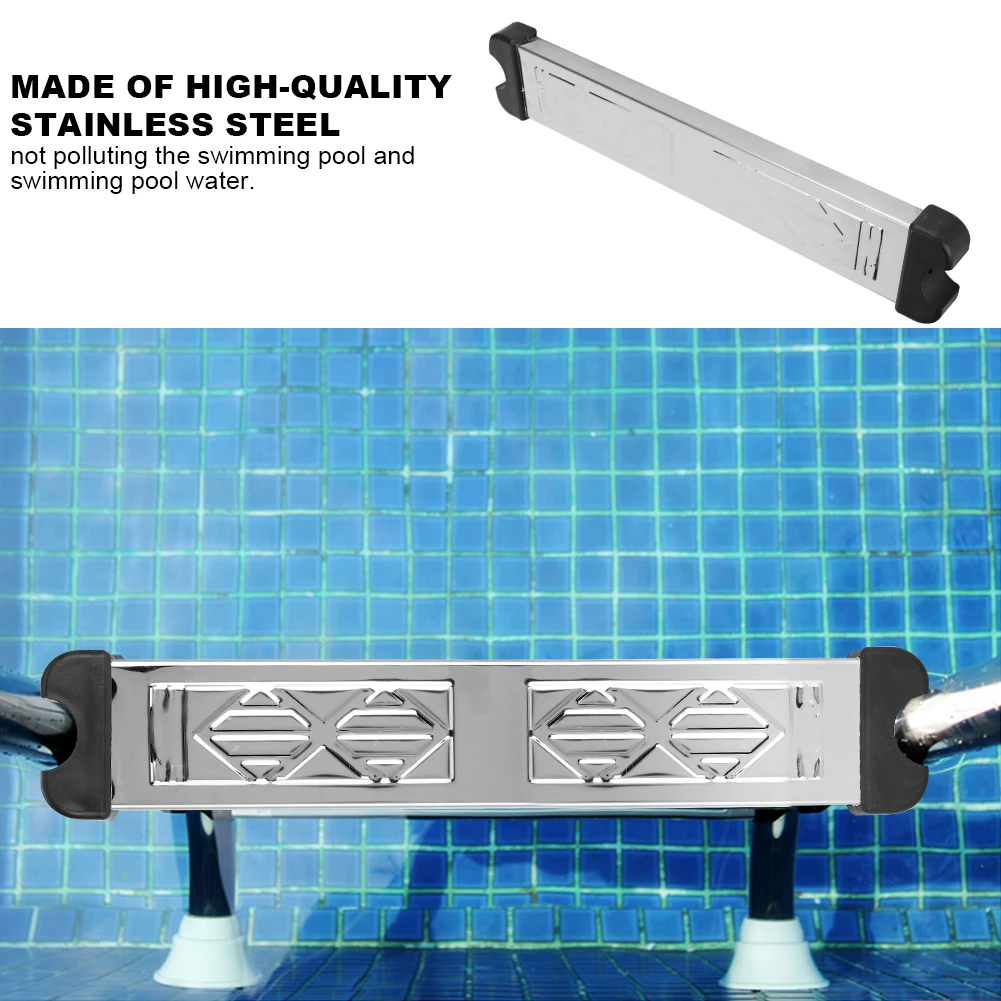 50cm Pool Ladder Pedal, Swimming Pool Ladder Step 304 Stainless Steel Pedal for Ground Underground Ladders