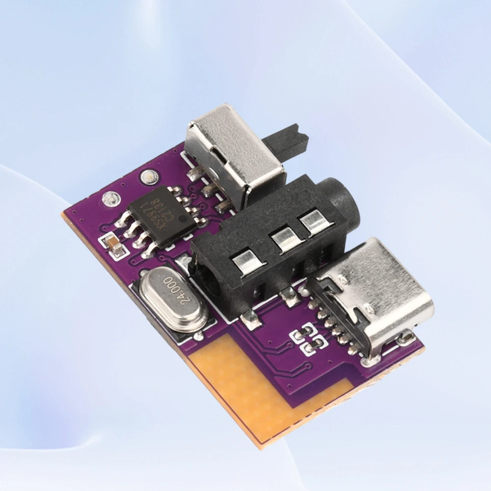 5W DC3.5V-5V Single Channel Audio Amplifier Bluetooth Decoding Board Supports TWS Pair TYPE-C