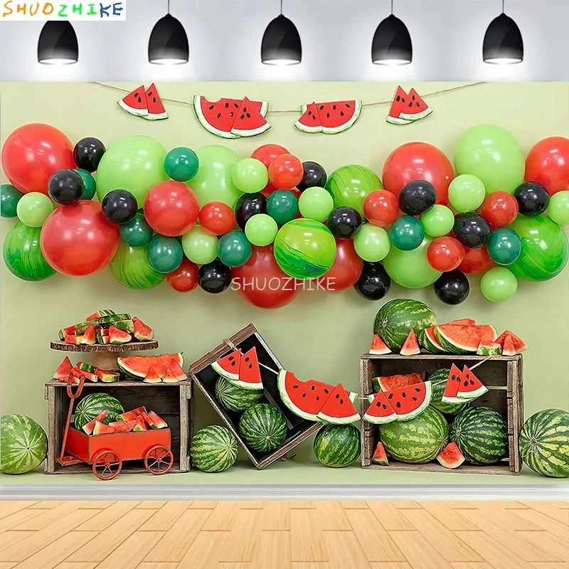 Gender Baby Shower Jungle Safari Tropical Forest Photography Backdrop Newborn Wild Animal Birthday Party Photo Background LJ-02