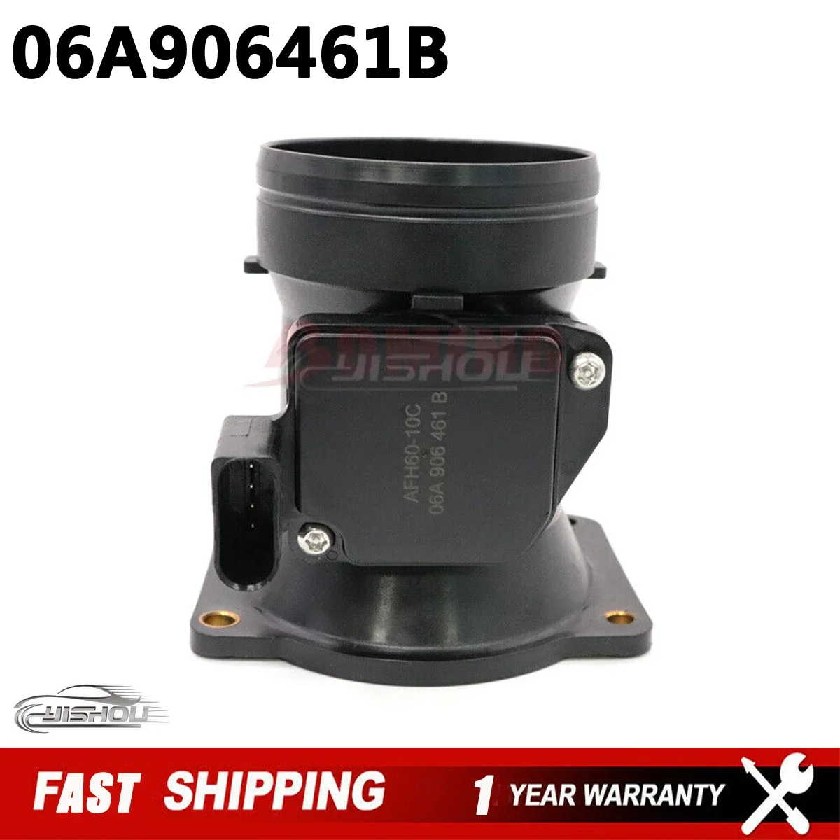 

Датчик расхода воздуха для Audi A3 A4 Q5 Bora Golf New Beetle Passat транспортер поло Skoda Seat 1,6 1,8, Датчик массового расхода воздуха 06A906461B