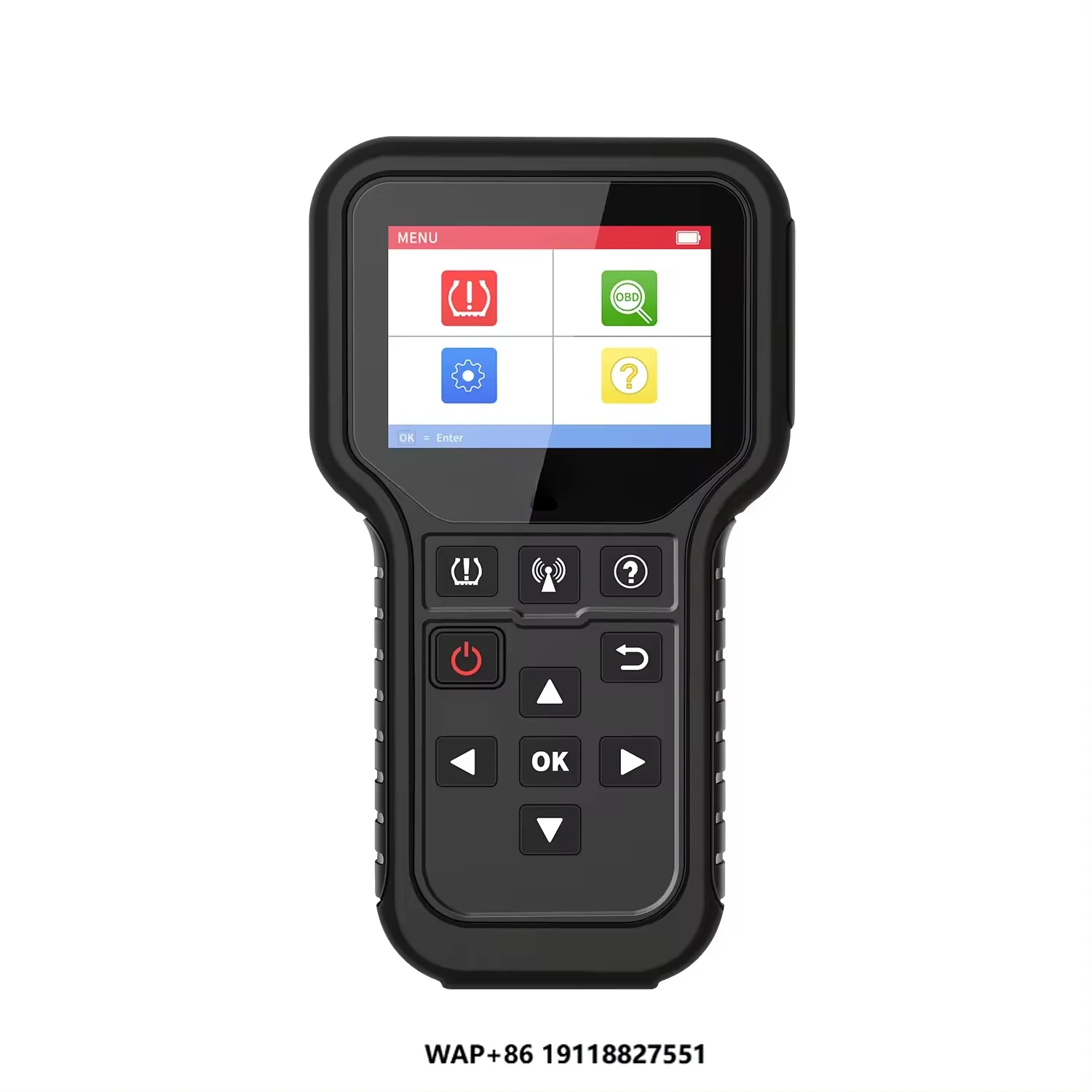 

100% Original CRT501IE TMPS 315MHz 433MHz Sensor Car Obd2 Scanner Tire Pressure Detection Tool