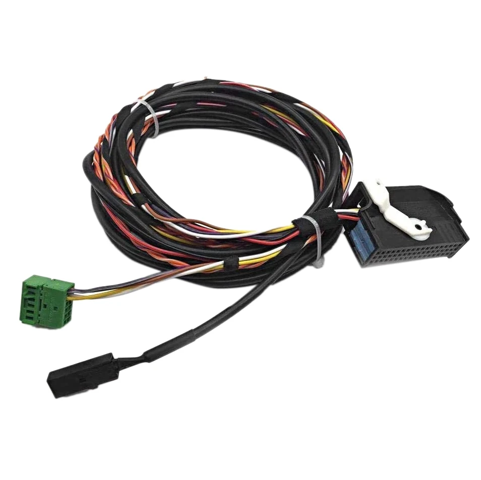 Car Bluetooth Module Wiring Harness Cable Microphone Kit Fit for Golf 6 Magotan RCD510 RNS510 8X0035447A