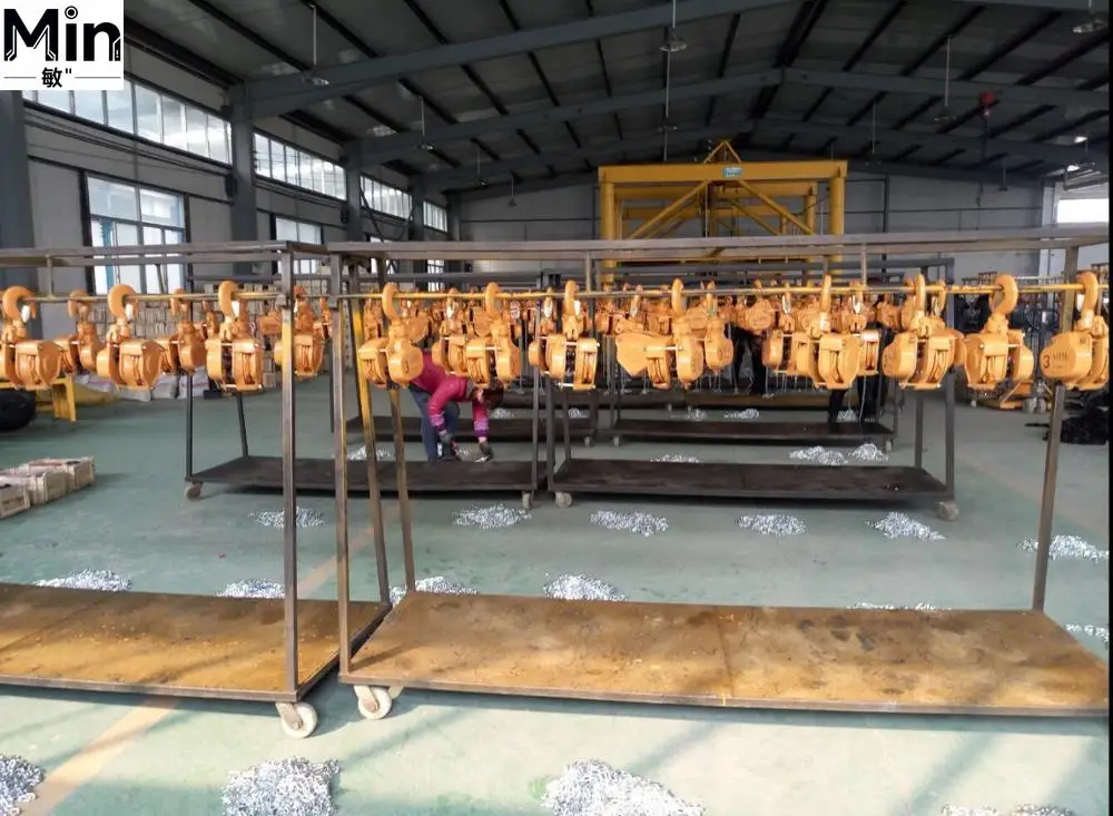 5 Ton Chain Hoist with Pendant Control  380V Lifting Equipment for Construction Workshop Crane