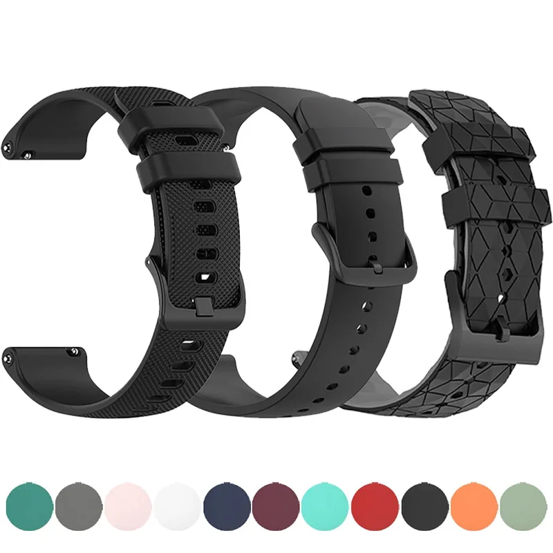 20mm 22mm Sportarmband für Garmin Venu 3 Ersatz-Uhrenarmband Silikon-Armband für HUAWEI WATCH GT6 46mm Armband