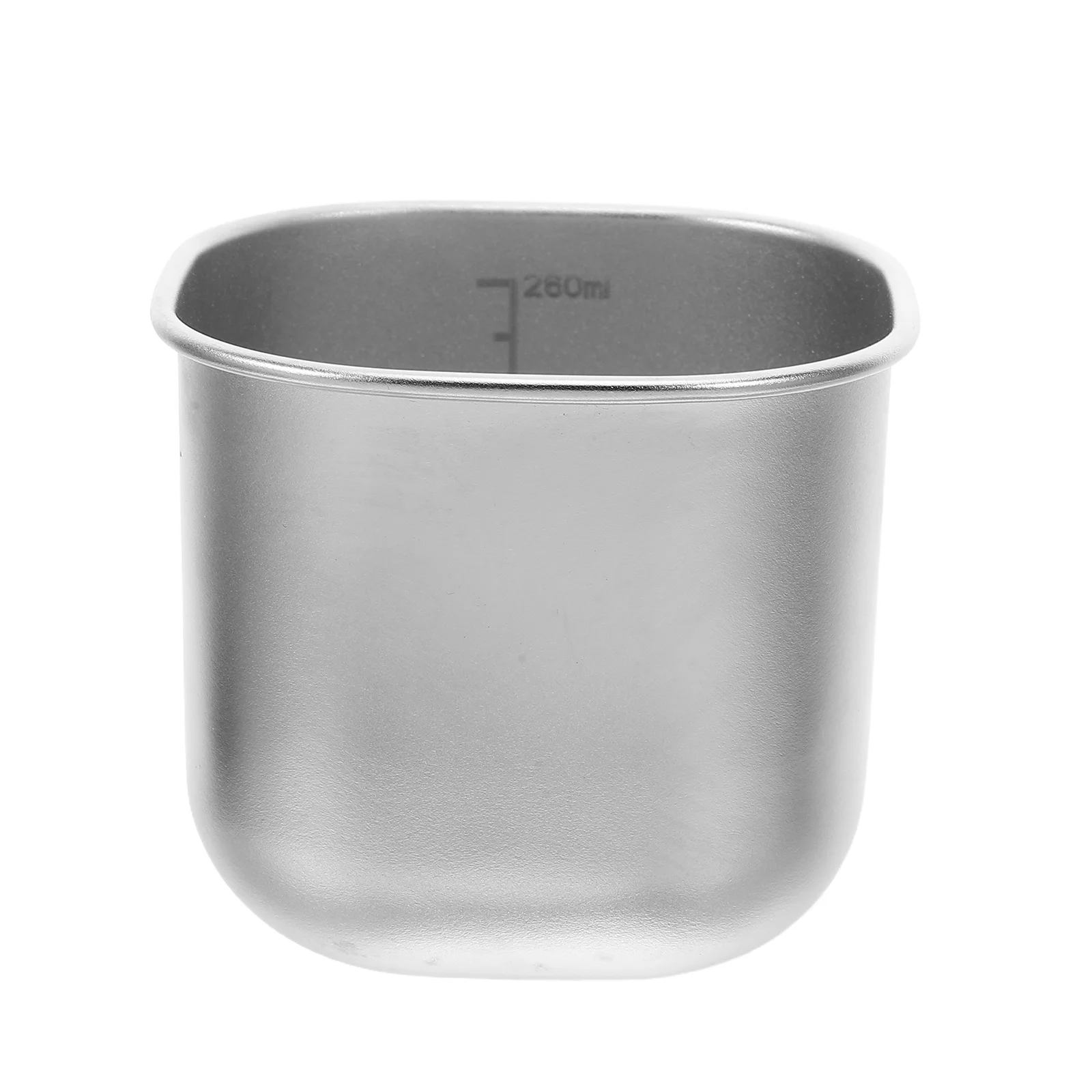 

260Ml Stainless Steel Rice Measuring Cup with Graduations Precision Scoop for Cooker Replacement Asian Kitchen Pantry Cereals
