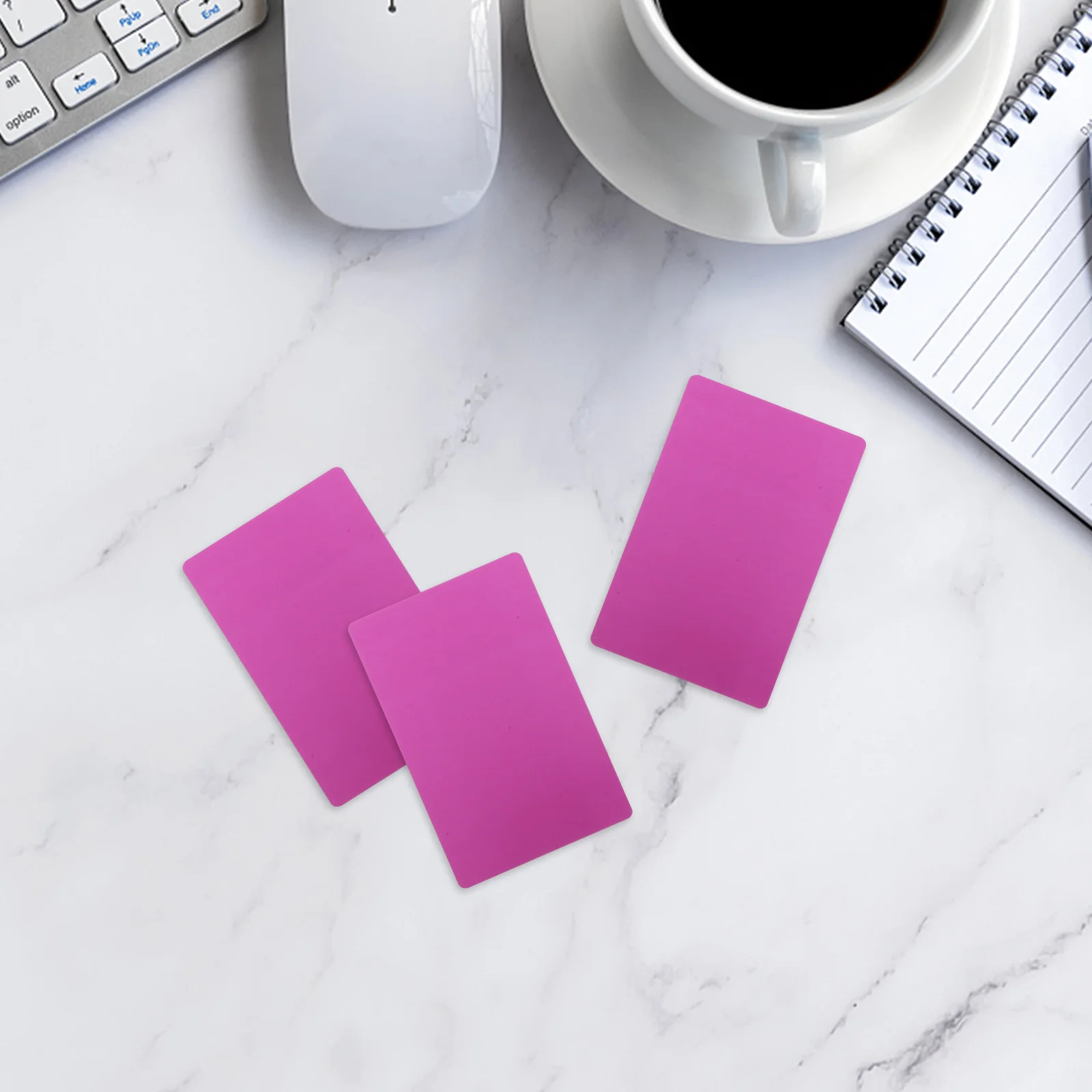 15 peças espaços em branco de cartão de visita de metal 0.5mm alumínio fino imprimível para gravura transferência de calor diy cartões de nome de sublimação em branco