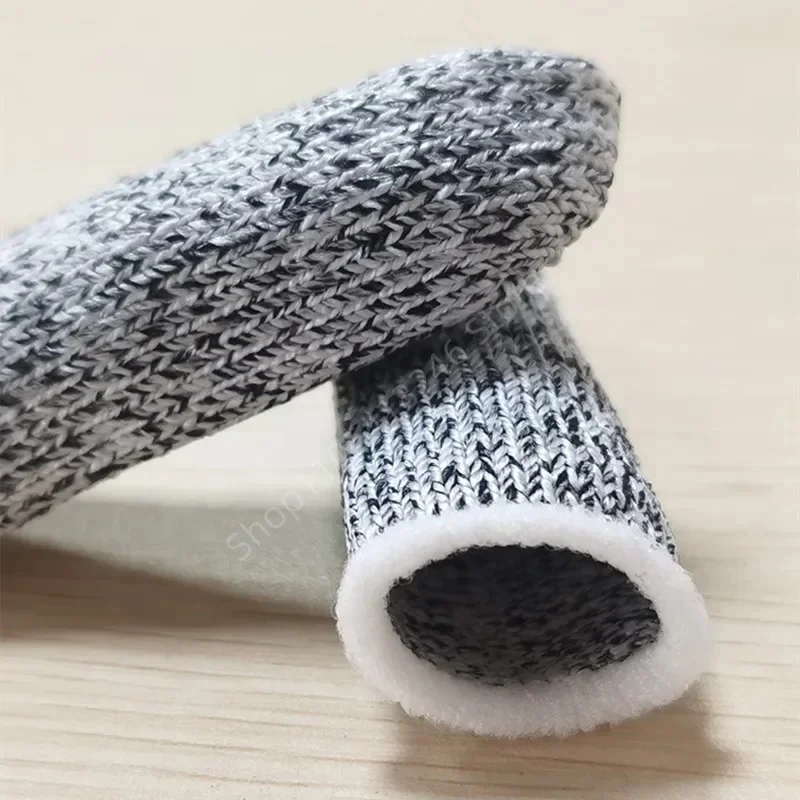 5/10Pcs Level 5 Safety Anti-Cut Finger Covers Kitchen Tool Protector Sleeves High Performance Anti Cutting Finger Gloves